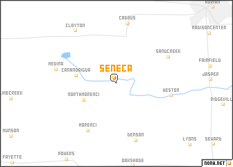 map of Seneca