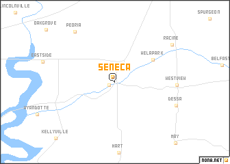 map of Seneca
