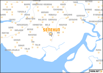 map of Senehun