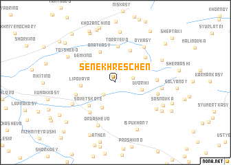 map of Sene-Khreschen\