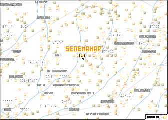 map of Sene Mahar