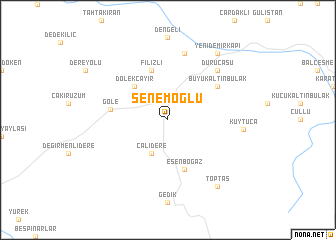 map of Senemoğlu