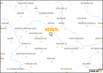 map of Sénéni