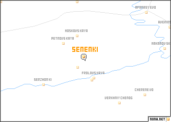 map of Senenki