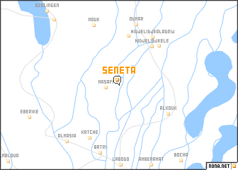map of Seneta