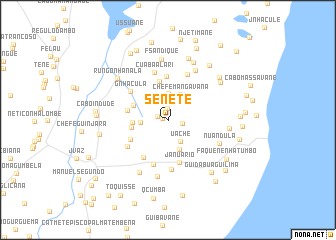 map of Senete