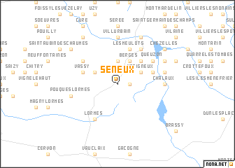 map of Seneux