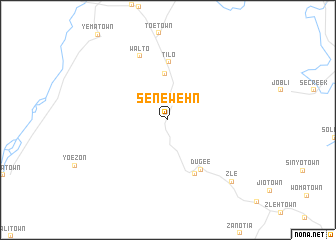 map of Senewehn