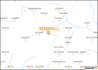 map of Senga Hill