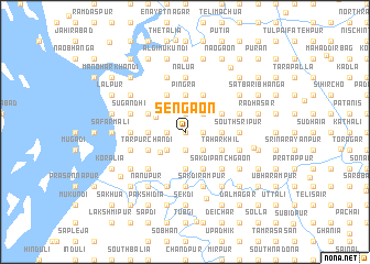 map of Sengaon