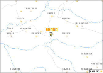 map of Senga