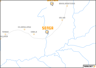 map of Senga