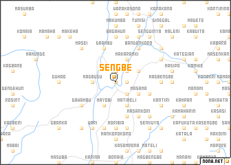 map of Sengbe