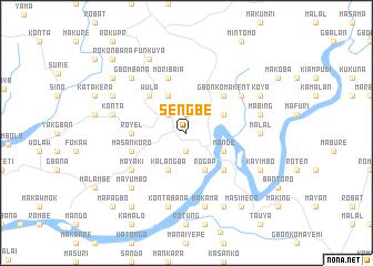 map of Sengbe