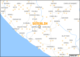 map of Sengbloh