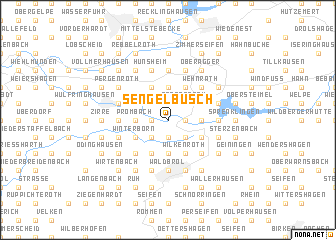 map of Sengelbusch