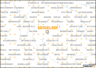 map of Sengelhof