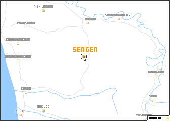 map of Sengen