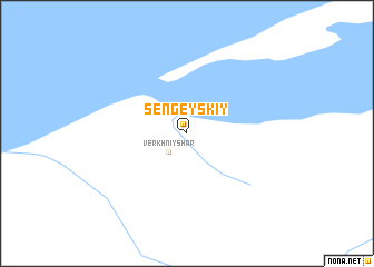 map of Sengeyskiy