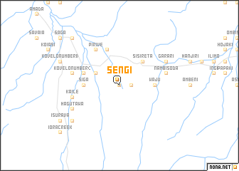 map of Sengi