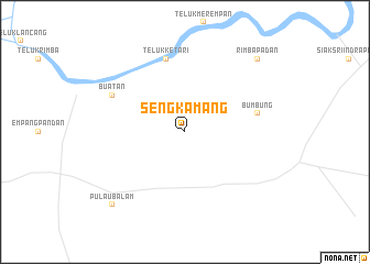 map of Sengkamang