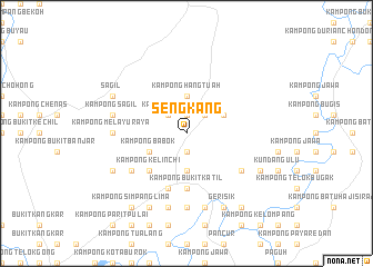 map of Sengkang