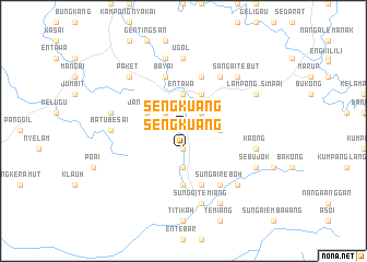 map of Sengkuang