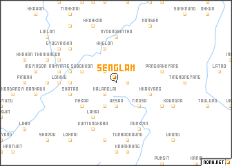 map of Senglam