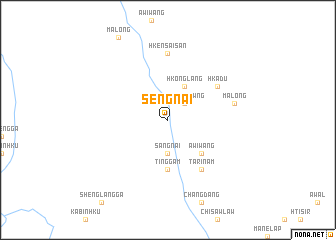 map of Sengnai