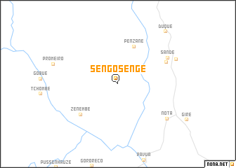 map of Sengo-Senge