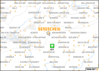 map of Sengscheid