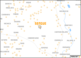 map of Sengue