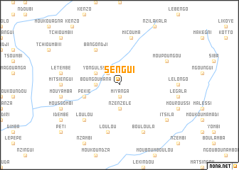 map of Sengui