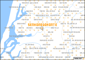 map of Senhora do Monte