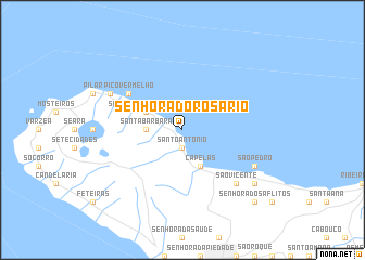 map of Senhora do Rosário