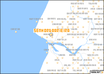 map of Senhor da Arieira