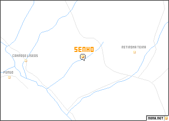 map of Senhô