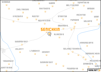 map of Senichkin