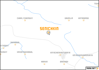 map of Senichkin