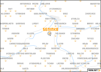 map of Seninka