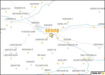 map of Senino