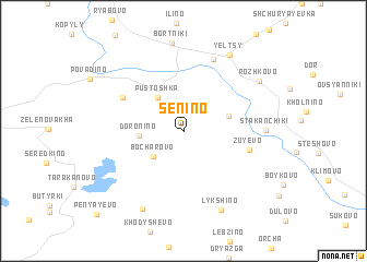 map of Senino