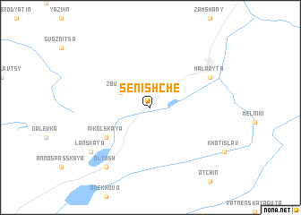 map of Senishche