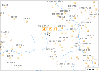 map of Senisht