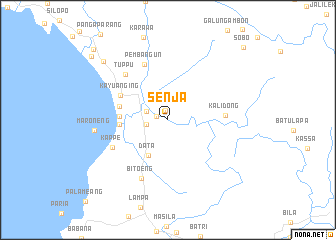 map of Senja