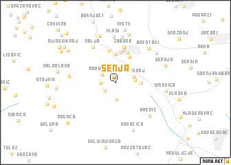 map of Senja