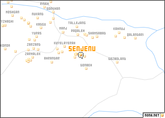 map of Senjenū