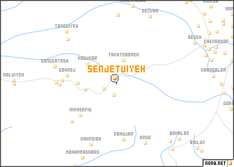 map of Senjetū\