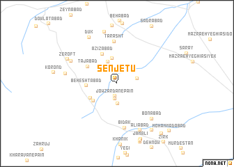 map of Senjetū