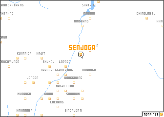 map of Senjo Ga